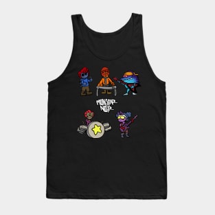 Monstar Noir Tribes Tank Top